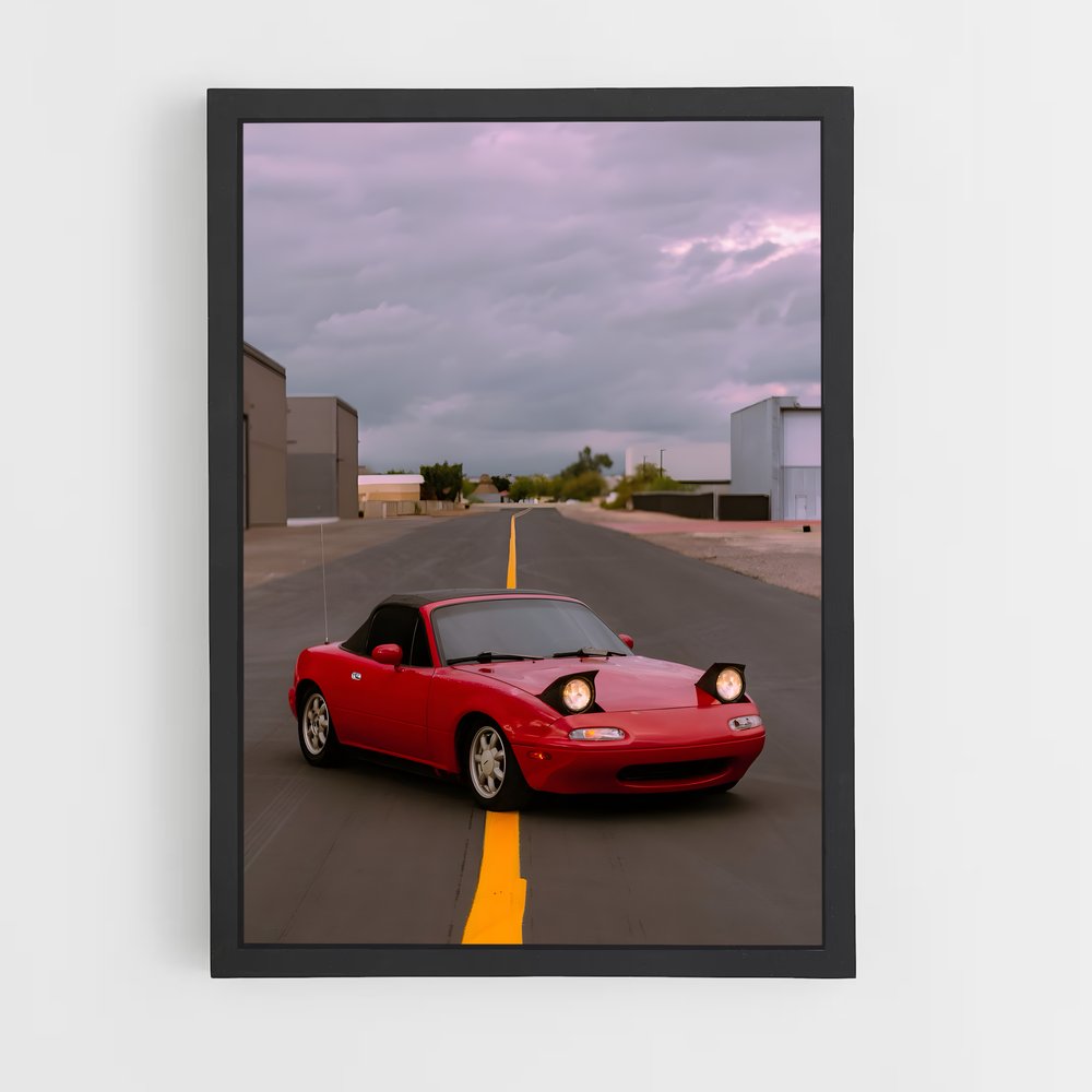 Poster Miata Sportif – affiche Mazda (vue 2)